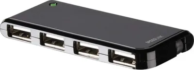 Zdjęcie produktu dla Speedlink () sl-140102 Hub USB 2.0 4 porty czarny czarny