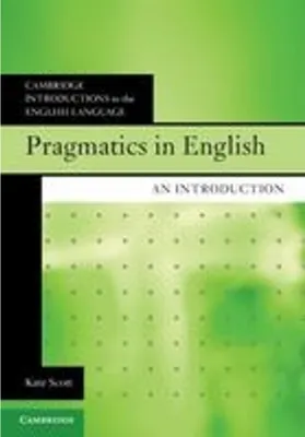 Produktbild von Pragmatics in English