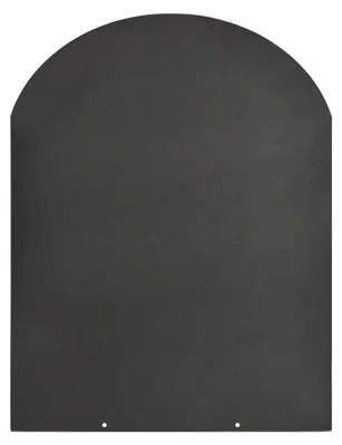 Immagine prodotto di Pedana salvapavimento sotto stufa a legna e pellet in acciaio 80x60 cm
