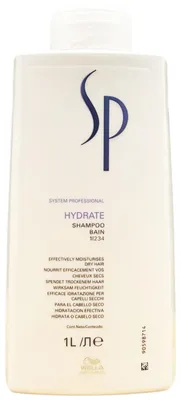 Produktbild von Wella Professionals System Professional Hydrate Shampoo, 1000 ml, Shampoo, Professionell, Unisex, trockenes Haar, Entwirren, Hydratisierung, Feuchtigkeitsspendend, Klärend