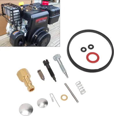Produktbild von 14-teiliges Vergaser-Umbauset aus Metall und Gummi für Tecumseh 8-10 PS HH100 HHM80 HM70 HM90