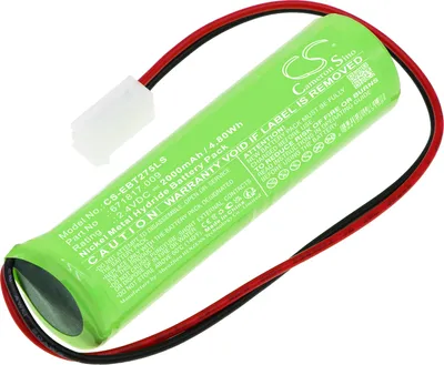 Obrázek produktu pro TECHTEK Baterie kompatibilní s [EluBat] D-SC1800BTx2-MOLEX/5239, KRMT 23/43, swiss 275 602 nahrazuje 671817.009