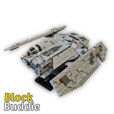 Produktbild von Klemmbausteine Star Wars Andor Luthens Fondor Hullcraft Raumschiff MOC 641 Teile