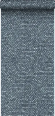 Obrázok produktu pre Sanders & Sanders tapety grafické línie šedá modrá 53 cm x 10 m
