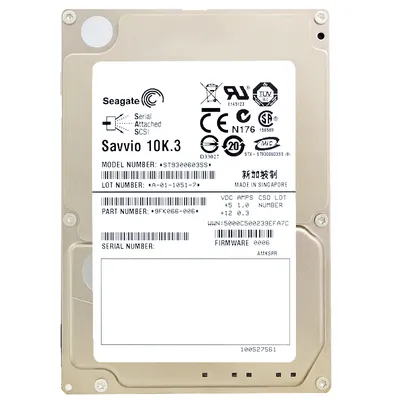 Produktbild von Seagate ST9300603SS 300GB 10000Rpm Sas II 2.5" Zoll