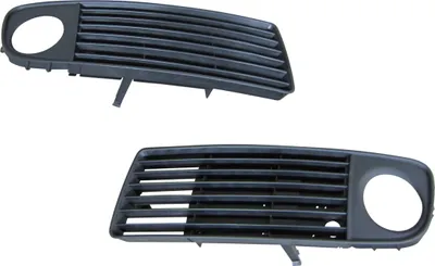 Image de Pare-chocs Grille Couverture Phares antibrouillard GAUCHE + DROITE pour Audi A6 4B C5