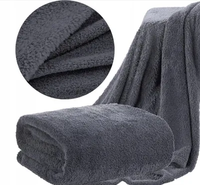 Produktbild von Eurofirany Weicher Mikrofaser Decke 170x210cm Stahlgrau