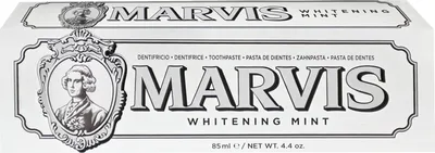 Zdjęcie produktu dla Marvis Whitening Mint, Wybielająca pasta do zębów, 85 ml, Dorosły