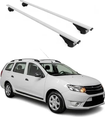 Produktbild von Dachträger Gepäckträger für Dacia Logan MCV Stepway 2016-2020 Metall Grau