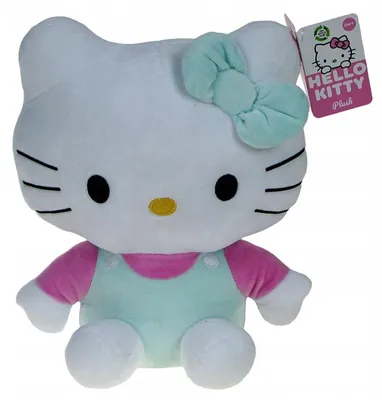 Immagine prodotto di Durabo, peluche Hello Kitty, 30 cm, colore menta