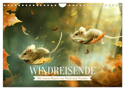 Produktbild von Windreisende (Wandkalender 2027 DIN A4 quer), CALVENDO Monatskalender