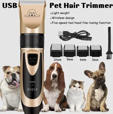 Produktbild von Tierhaarschneider Elektrischer Hund Katze Geräuscharmer Haarschneider