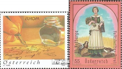 Produktbild von Briefmarken Österreich 2008 Mi 2752,2753 (kompl.Ausg.) gestempelt Europa