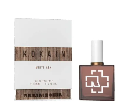 Zdjęcie produktu dla Rammstein Unisex Parfum „Kokain White Ash” 100 ml – woda toaletowa w sprayu dla MĘŻCZYZN I KOBIET