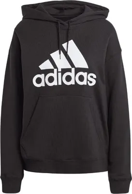 Produktbild von Hoodie aus French Terry in Übergröße mit großem Logo adidas Essentials W HR4934 Pullunder adidas Größe: M,