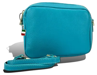 Produktbild von Florence Tasche türkis Leder D2OTF809T