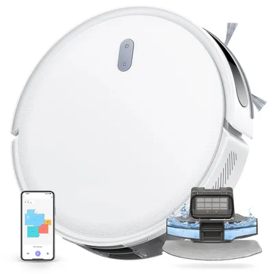 Zdjęcie produktu dla Odkurzacz robot – Odkurzacz – Robot mopujący – Odkurzacz – Robot odkurzający z funkcją mopowania – System mopowania