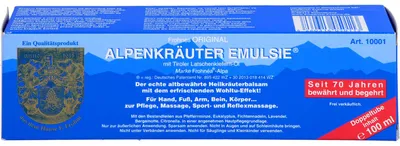 Zdjęcie produktu dla Emulsja Alpenkräuter, 100 ml