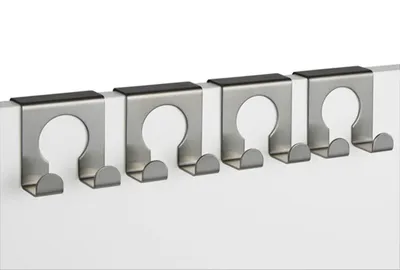 Produktbild von 4er Set Türhaken Kleiderhaken Türgarderobe