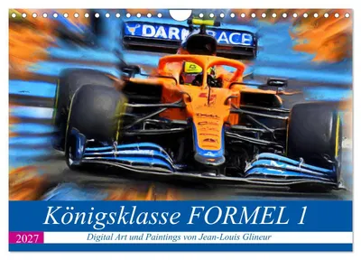Produktbild von Königsklasse FORMEL 1 (Wandkalender 2027 DIN A4 quer), CALVENDO Monatskalender