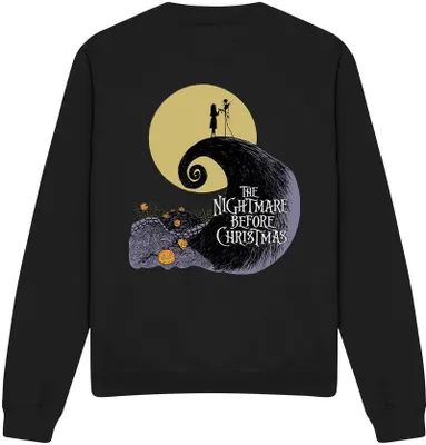 Produktbild von The Nightmare Before Christmas - Sweatshirt für Herren/Damen Uni TV4248 (S) (Schwarz)