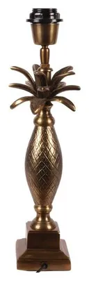 Produktbild von Tischlampenfuß, 40 cm hoch - Goldfarben - Aluminium