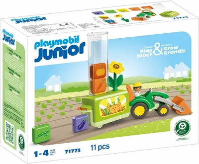 Produktbild von PLAYMOBIL Junior 71773, Traktor, 1 Jahr(e), Mehrfarbig, Kunststoff