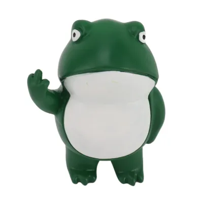 Produktbild von Rebellische Frosch Figur,Stand Frosch Figur,Frosch Garten Statue,Mittelfinger Frosch Ornament,Mittelfinger Frosch Figur,Frosch Dekoration Skulptur