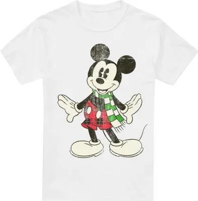 Image de Disney - T-shirt pour homme - Design de Noël TV3421 (XXL) (Blanc)