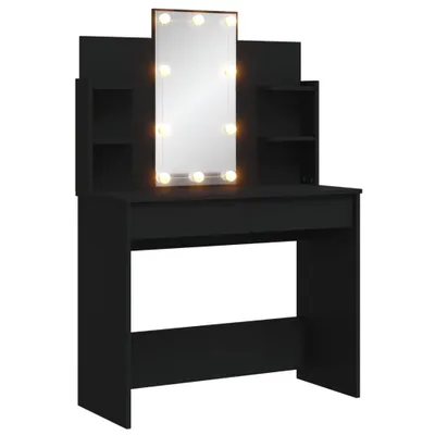 Immagine prodotto di Toeletta con Luci LED Nera 96x40x142 cm
