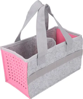 Produktbild von Tragbare Tragetasche zusätzlicher Raum Filzkoffer für Toniebox Player Starter Set Pink
