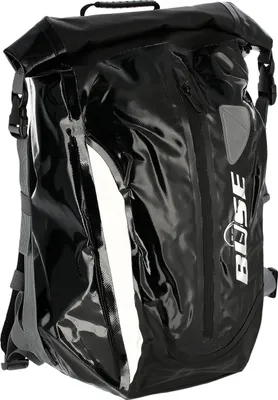 Image de Büse Rolltop Backpack, imperméable, 30 litres - Noir / Blanc