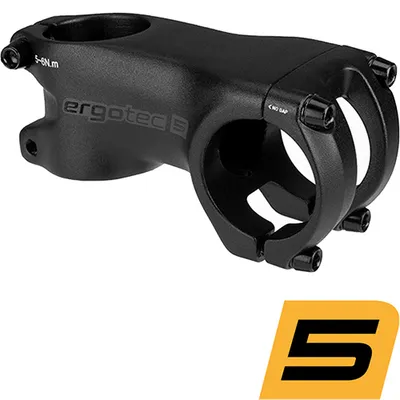 Zdjęcie produktu dla ERGOTEC STEM HAKE Avory 28.6 31.8, 60 mm, -8° Schwarz