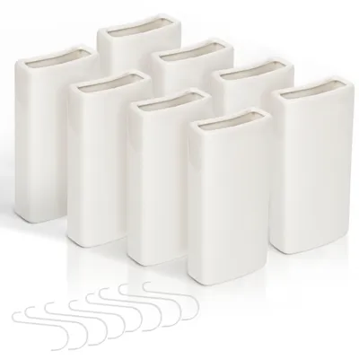 Produktbild von Jayseuw Luftbefeuchter Heizung 8er Set 400ml Keramik Set Heizkörper Verdunster Verdampfer