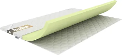Produktbild von REM-Sen Matratzen Topper Memoryfoam Matratzentopper 110x200 cm Höhe 6cm Härtegrad 2 (H2) Luxusmatratze aus Sehr Weich Memoryschaum, Dreilagige Membranhülle Für Sofa, Bett,
