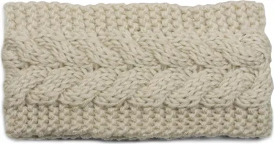 Produktbild von styleBREAKER Damen Stirnband Grobstrick mit Zopfmuster, gestrickt, Haarband, Headband 04026005