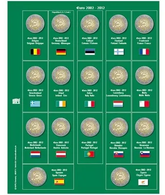 Produktbild von SAFE 7341-8 Premium Münzblatt 7341-8