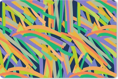 Produktbild von MuchoWow® Schreibtischunterlage Dschungel - Muster - Abstrakt 60x40 cm - XXL Mauspad - Großes Mauspad