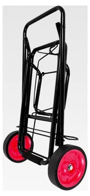 Produktbild von Faltbarer Strandwagen, 35 x 45 x 100 cm, Schwarz
