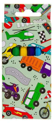 Produktbild von Duckiez Buntstifte Fahrzeuge, 6 Stk.