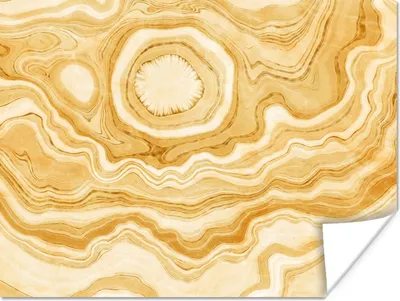 Produktbild von MuchoWow® Poster Achat - Edelsteine - Gold 160x120 cm - Foto Plakat