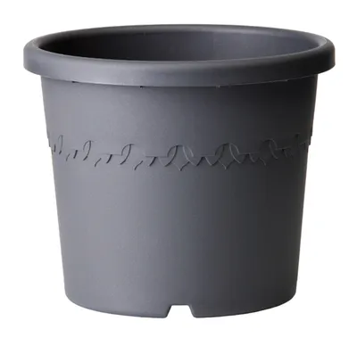 Produktbild von elho algarve cilindro Rollen 40cm Übertopf - anthrazit
