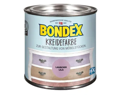Produktbild von Bondex Kreidefarbe Lauschig Lila 0,5 l - 386531