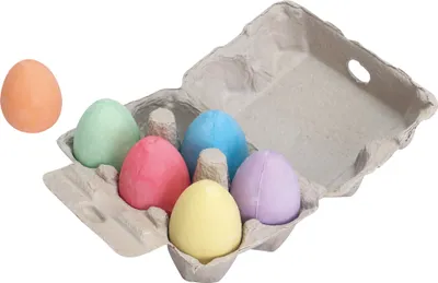 Image de Boîte Bigjigs avec œufs en craie