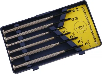 Zdjęcie produktu dla Levior Zestaw wkrętaków zegarmistrzowskich 6szt