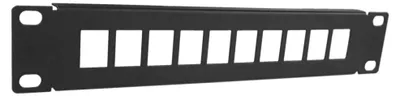 Produktbild von UTP Keystone-Patchpanel, 10 Ports Unbestückt