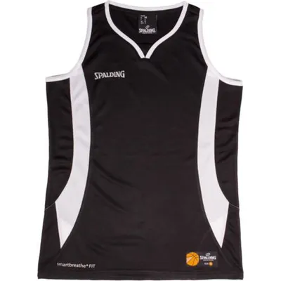 Produktbild von Spalding Jam Basketballtrikot Damen - Schwarz / Weiß