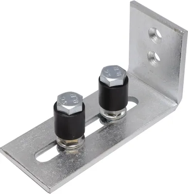 Immagine prodotto di Guide a parete zincate per porte scorrevoli - per set