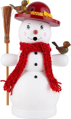Produktbild von Schneefrau (25cm) Räuchermann von Richard Glässer