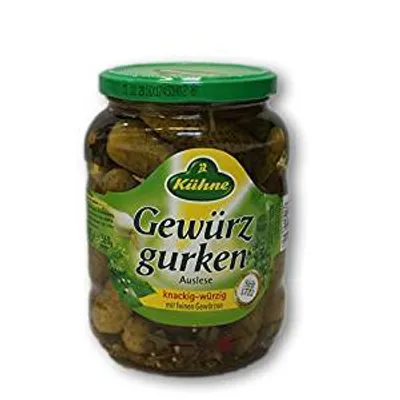 Zdjęcie produktu dla Wybór korniszonów Kühne 670g